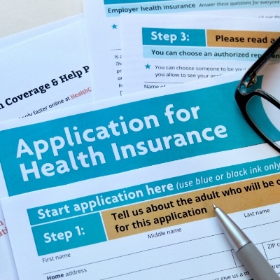 Health insurance application forms